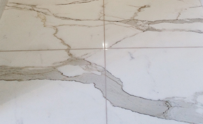 Honed Marble Floor