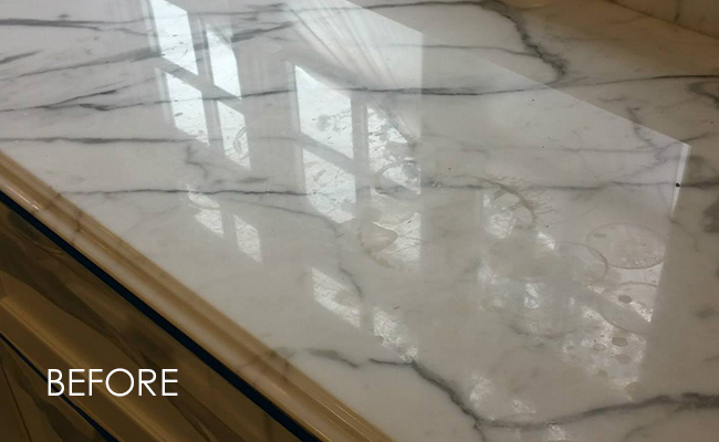 Marble Etch Removal