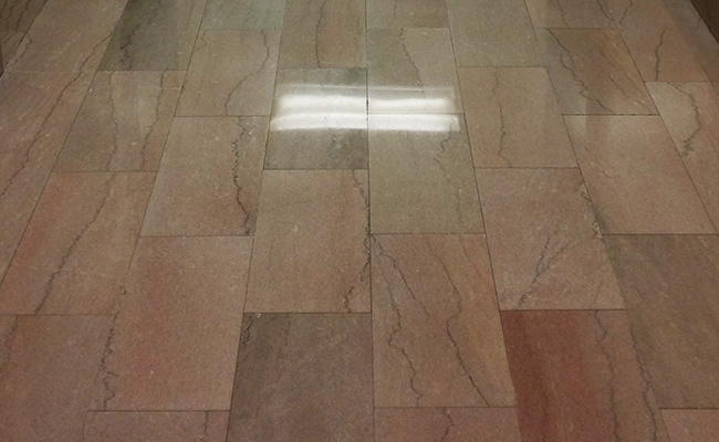 Marble Floor Polishing Office Building