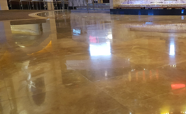 Marble Floor Refinishing