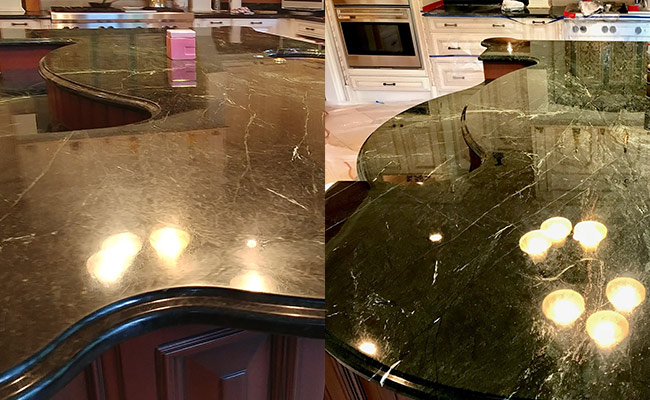 Marble Before and After