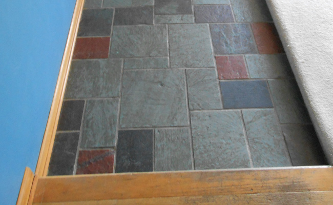 Slate Entrance Before