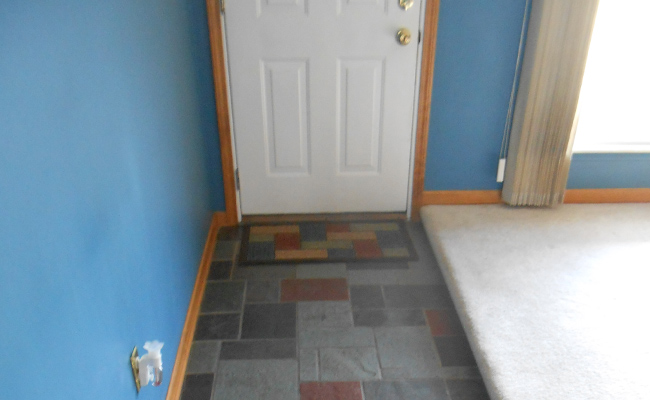 Slate Entrance Before