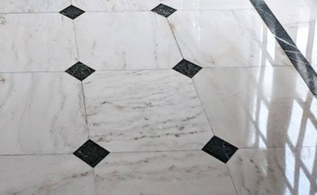 Marble Hallway Cleaning
