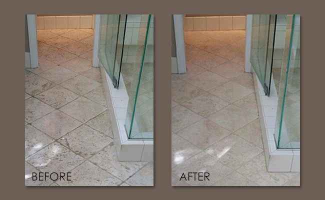 Limestone Floor Cleaning