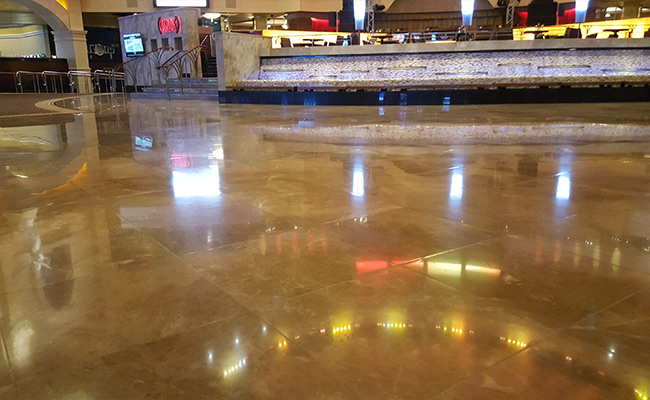 Marble and Limestone Floor Polishing