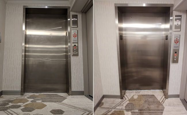 Stainless Steel Doors Refinished