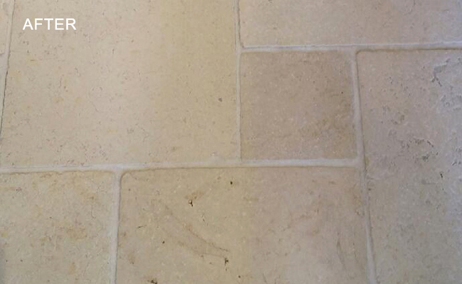 Travertine After Restoration