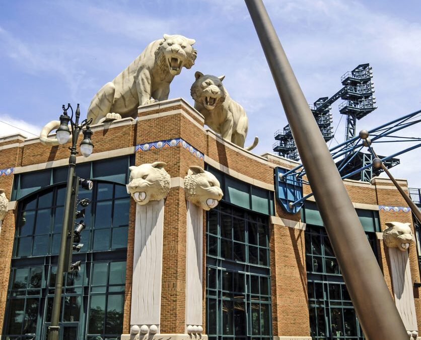 Comerica Park Limestone Cleaning Company
