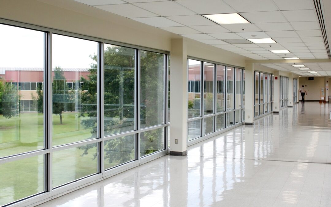 School Campus Facilities Floor Polishing Sealing Michigan