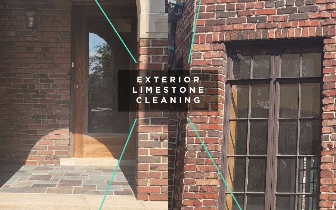 exterior stone cleaning architecture wall steps michigan