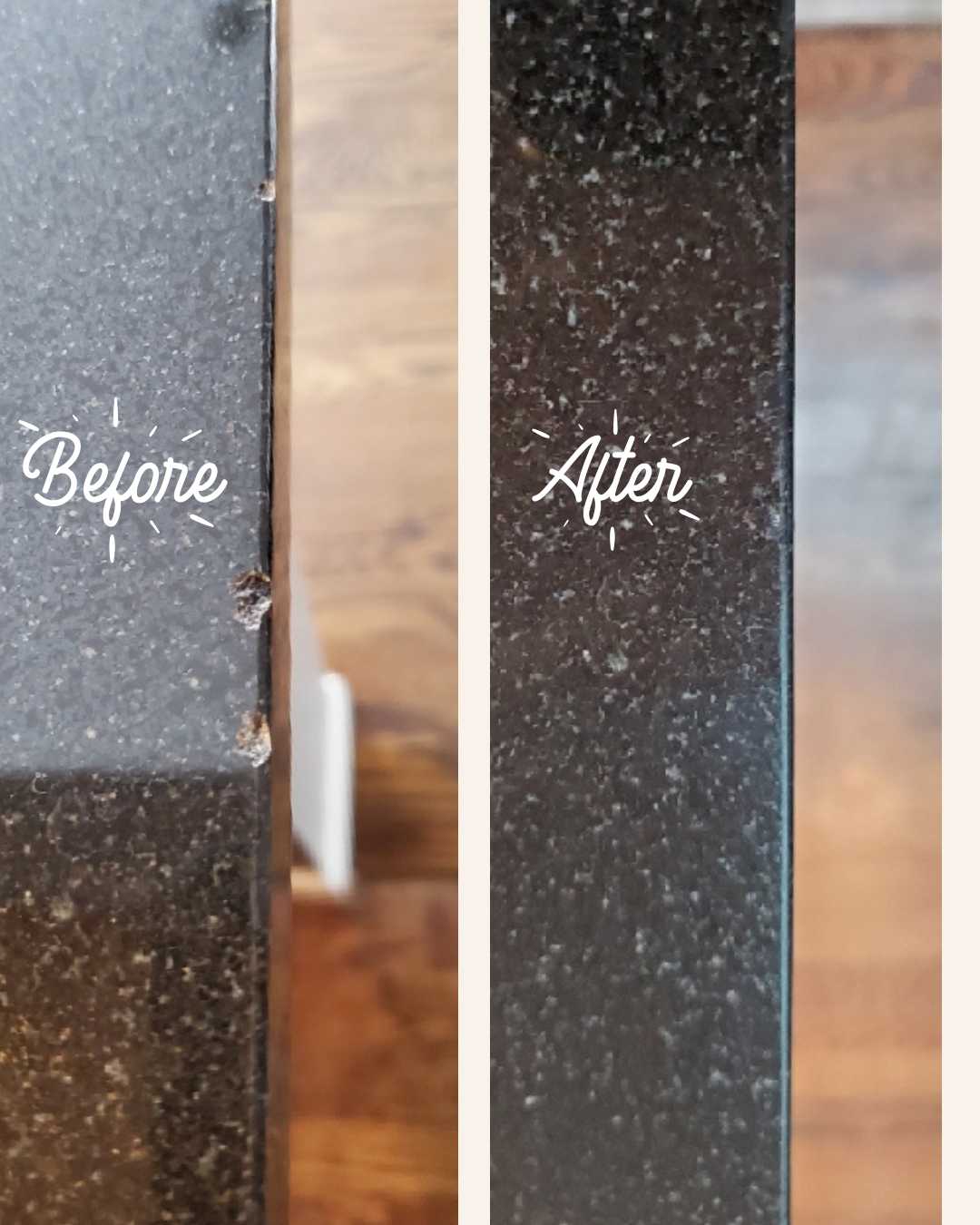 granite chip repair countertops vanity michigan