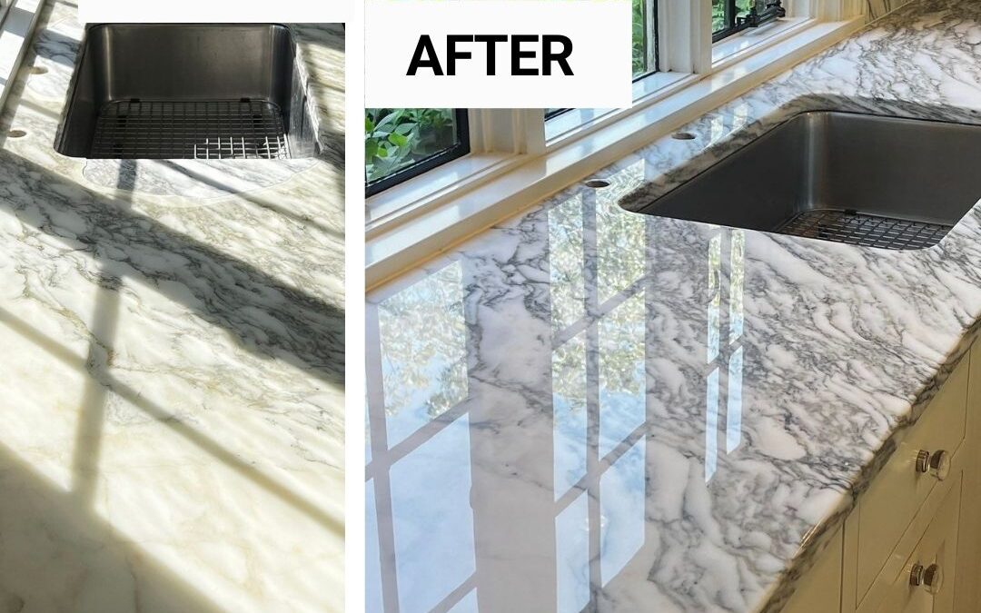 Marble Countertop & Floor Refinishing | Stone Restoration Michigan
